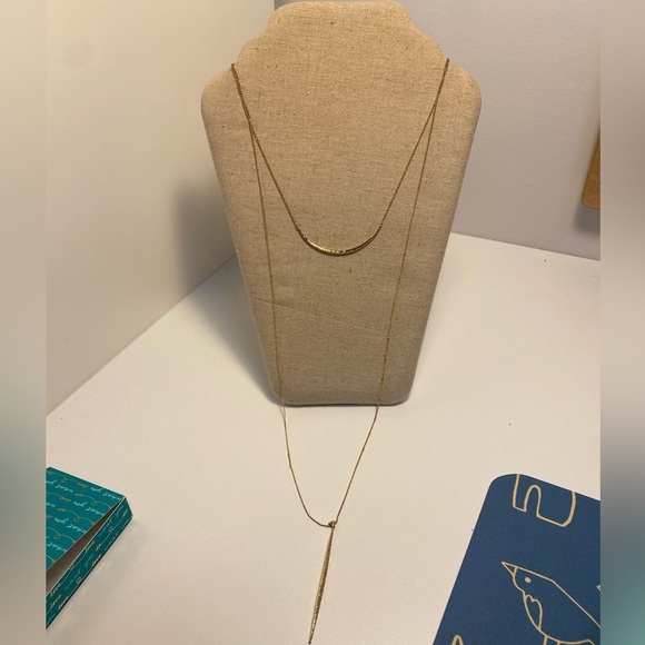 STELLA & DOT - Kari Layered Necklace - gold - Picture 2 of 6